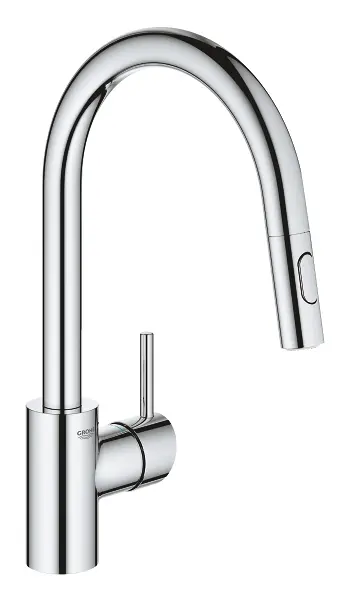 Grohe Concetto - Keukenkraan Met Uittrekbare Handdouche, Chroom 31483002 3 Grohe Concetto - Keukenkraan Met Uittrekbare Handdouche, Chroom 31483002