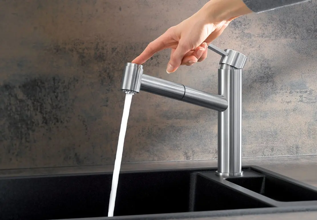 Blanco Ambis S - Keukenkraan Met Uittrekbare Sproeikop, Geborsteld Rvs 525124 6 Blanco Ambis S - Keukenkraan Met Uittrekbare Sproeikop, Geborsteld Rvs 525124 - Afbeelding 4