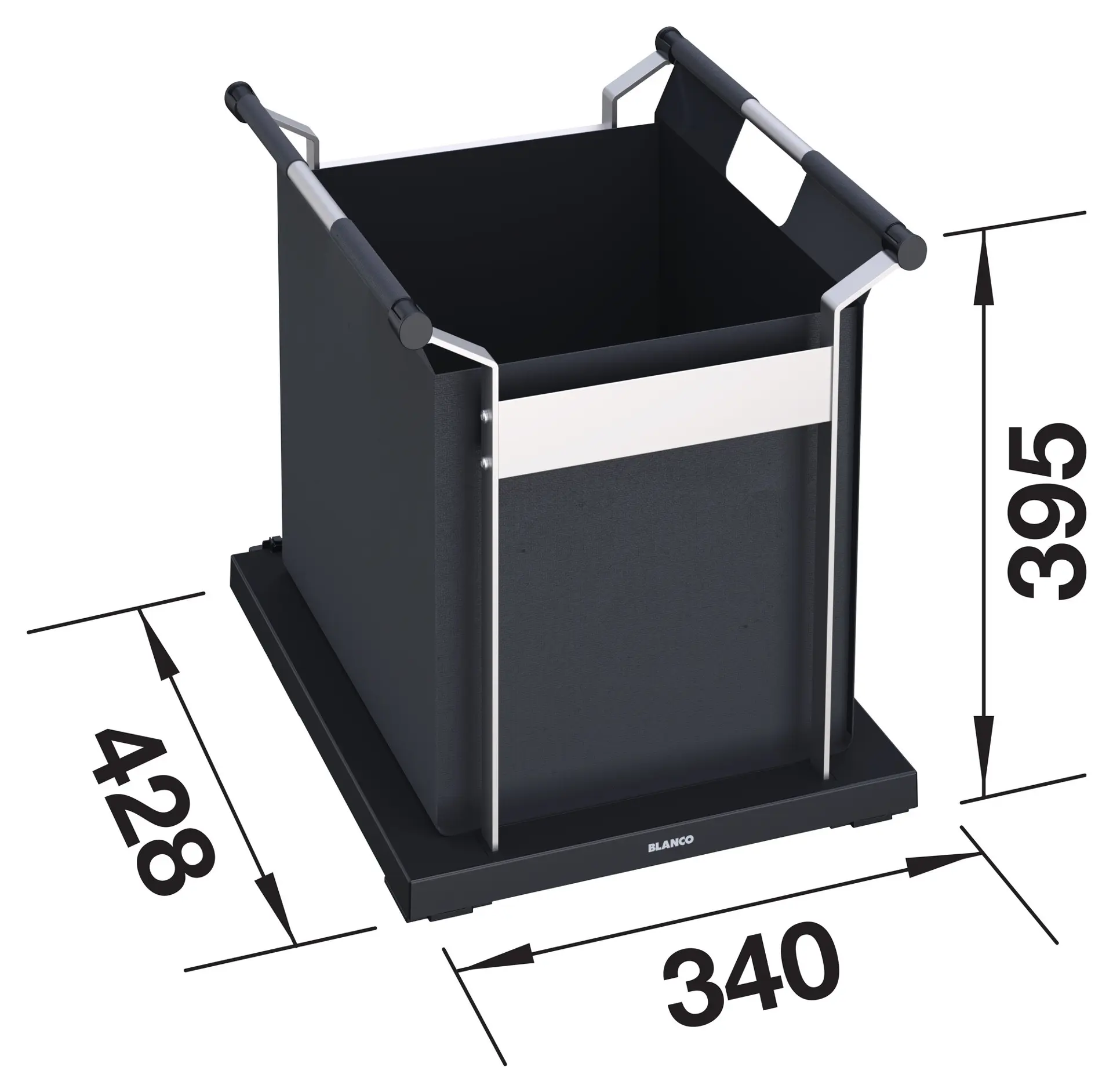 Blanco - Textielen Zak Voor Het Verzamelen Van Droge Materialen, Voor Vleugeldeuren, Volume 30 L 527669 4 Blanco - Textielen Zak Voor Het Verzamelen Van Droge Materialen, Voor Vleugeldeuren, Volume 30 L 527669 - Afbeelding 2