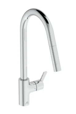 Ideal Standard Gusto - Keukenkraan Met Uittrekbare Uitloop, Chroom BD414AA