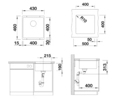 Blanco Subline 400 - Silgranieten Spoelbak, 46x43 Cm, Zwart 527786 6 Blanco Subline 400 - Silgranieten Spoelbak, 46x43 Cm, Zwart 527786 -SANITINO WINKEL 4d629a8746882ce12df6cc3b