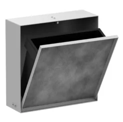 Hansgrohe XtraStoris Rock - Ingebouwde Prullenmand 4 L, Mat Wit 56089700