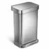 Simplehuman Afvalemmers - Pedaalemmer Met Zakenhouder, 45 L, Gebrosteld Rvs CW2024 -SANITINO WINKEL 4ff9bf8bffbad47beb50a3a1