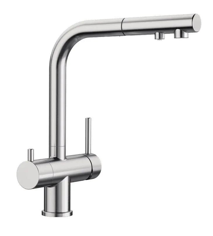 Blanco Fontas S II - Keukenkraan Met Uittrekbare Handdouche En Filter, Rvs 525199 3 Blanco Fontas S II - Keukenkraan Met Uittrekbare Handdouche En Filter, Rvs 525199