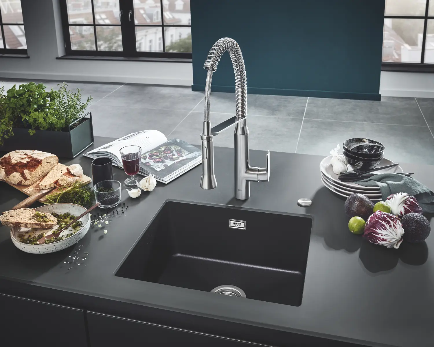 Grohe K7 - Keukenkraan, Chroom 32950000 5 Grohe K7 - Keukenkraan, Chroom 32950000 - Afbeelding 3