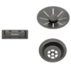 Blanco Accessoires - Afvoerset InFino, Donker Staal 206900