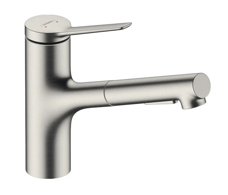 Hansgrohe Zesis M33 - Keukenkraan Met Uittrekbare Handdouche, Rvs Uiterlijk 74820800 3 Hansgrohe Zesis M33 - Keukenkraan Met Uittrekbare Handdouche, Rvs Uiterlijk 74820800