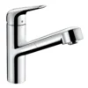 Hansgrohe Focus M42 - Keukenkraan M427-H150 Met Uittrekbare Handdouche, Chroom 71814000 -SANITINO WINKEL 58b9a3c68468f36f74cf93e0