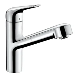 Hansgrohe Focus M42 - Keukenkraan M427-H150 Met Uittrekbare Handdouche, Chroom 71814000
