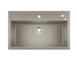 Blanco Dalago 8 - Silgranit Spoelbak, 82x51 Cm, Met Afvoerregeling, Tartufo 517323