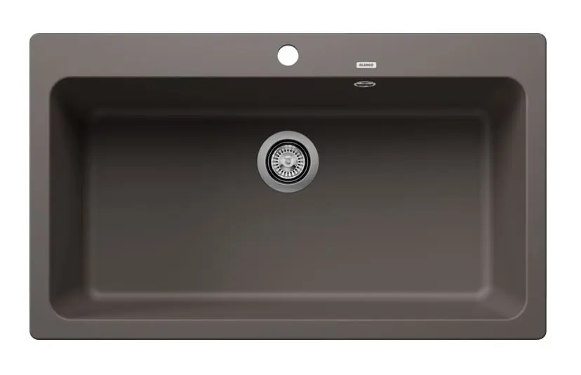 Blanco Naya XL 9 - Silgranit Spoelbak, 86x51 Cm, Grijs 527316 3 Blanco Naya XL 9 - Silgranit Spoelbak, 86x51 Cm, Grijs 527316
