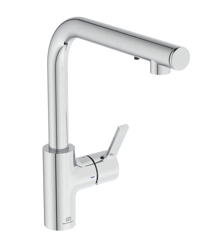 Ideal Standard Gusto - Keukenkraan Met Zeepdispenser, Chroom A7817AA 3 Ideal Standard Gusto - Keukenkraan Met Zeepdispenser, Chroom A7817AA