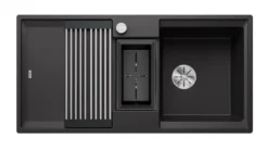 Blanco Adira - Silgranit Spoelbak, 10x5 Cm, Met Afvoerbediening En Toebehoren, InFino, Antraciet 527602 -SANITINO WINKEL 5f47373b828b1de4cdca3507