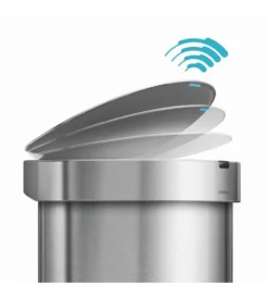 Simplehuman Afvalemmers - Afvalbak Met Sensor, 45 L, Gebrosteld Rvs ST2009 -SANITINO WINKEL 5fb97fc9f62967b5be7cbfff