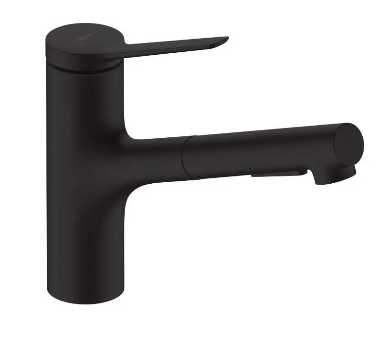 Hansgrohe Zesis M33 - Keukenkraan 150, Met Uittrekbare Sproeikop, SBox Lite, Mat Zwart 74803670 3 Hansgrohe Zesis M33 - Keukenkraan 150, Met Uittrekbare Sproeikop, SBox Lite, Mat Zwart 74803670