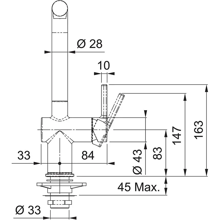 Franke Active New - Keukenkraan FN 6110.082, Met Uittrekbare Sproeikop, Sahara 115.0653.388 5 Franke Active New - Keukenkraan FN 6110.082, Met Uittrekbare Sproeikop, Sahara 115.0653.388 - Afbeelding 3