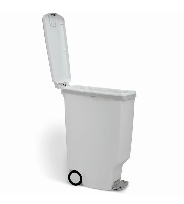 Simplehuman Afvalemmers - Afvalbak Slim 40 L, Wit CW1362 6 Simplehuman Afvalemmers - Afvalbak Slim 40 L, Wit CW1362 - Afbeelding 4