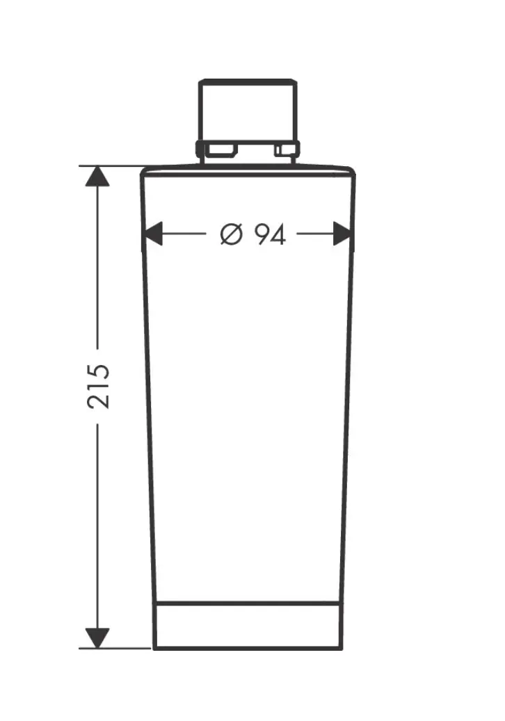 Hansgrohe Aqittura M91 - Filter Ionen-wisselaar En Actieve Kool 76815000 4 Hansgrohe Aqittura M91 - Filter Ionen-wisselaar En Actieve Kool 76815000 - Afbeelding 2