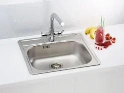 Alveus More - Spoelbak 56x50 Cm, Rvs 1106813 -SANITINO WINKEL 6a114a5566b978c06beb0b6e