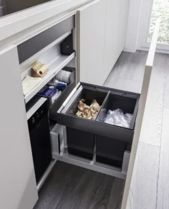 Blanco Select - Inbouw Afvalbak, Verdeeld, Inhoud 26 L 527854 12 Blanco Select - Inbouw Afvalbak, Verdeeld, Inhoud 26 L 527854 -SANITINO WINKEL 6a56e2f5777cab020e374782