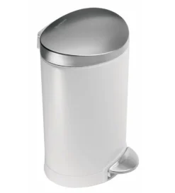 Simplehuman Afvalemmers - Afvalbak 6 L, Wit CW1835CB -SANITINO WINKEL 6af57a473a09a7bd7ec89522