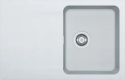 Franke Orion - OID 611-78 Tectonite Spoelbak, 78x50 Cm, Wit 114.0288.585