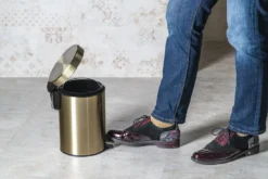 Sapho Diamond - Afvalbak 3 L, Brons XJ011 -SANITINO WINKEL 6d28b57b92063bebfb1d38ff