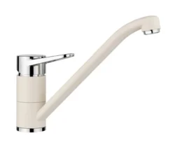 Blanco Wega II - Keukenkraan, Zacht Wit/chroom 526980