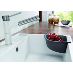 Blanco Accessoires - Hoekvormig Inzetbakje, Zwart 235866 -SANITINO WINKEL 6f055772d6fb9a2fae9311eb