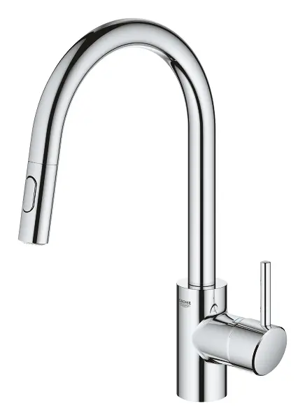 Grohe Concetto - Keukenkraan Met Uittrekbare Handdouche, Chroom 31483002 5 Grohe Concetto - Keukenkraan Met Uittrekbare Handdouche, Chroom 31483002 - Afbeelding 3