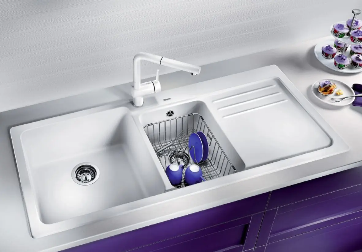 Blanco Naya 8 - Silgranit Spoelbak, 116x50 Cm, Zwart 525945 6 Blanco Naya 8 - Silgranit Spoelbak, 116x50 Cm, Zwart 525945 - Afbeelding 4