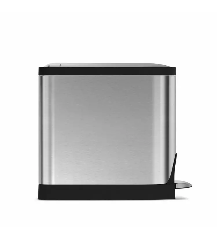 Simplehuman Afvalemmers - Afvalbak 10 L, Geborsteld Roestvrij Staal CW1899 5 Simplehuman Afvalemmers - Afvalbak 10 L, Geborsteld Roestvrij Staal CW1899 - Afbeelding 3