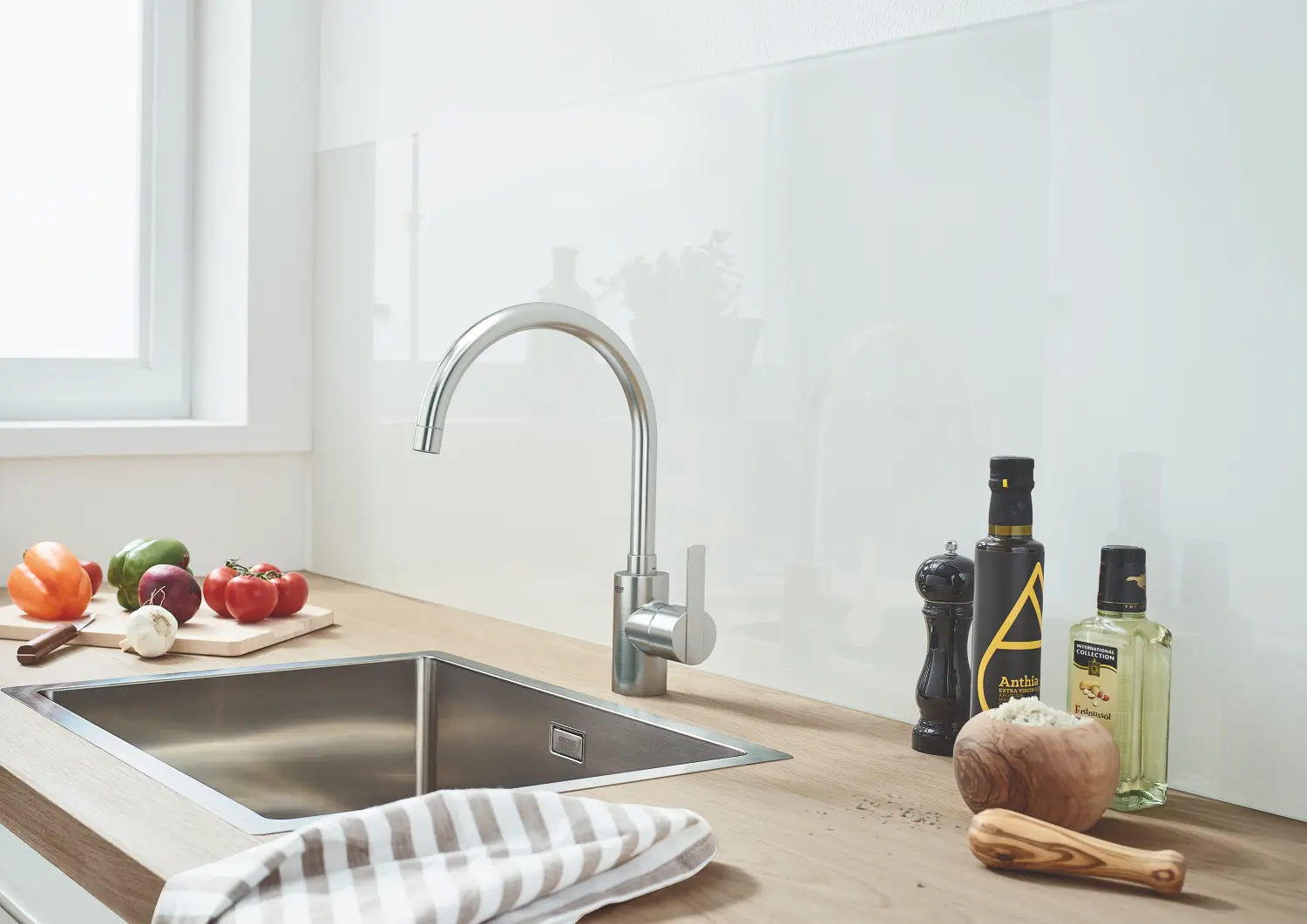 Grohe Feel - Keukenkraan, Supersteel 32670DC2 6 Grohe Feel - Keukenkraan, Supersteel 32670DC2 - Afbeelding 4
