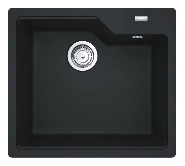 Franke Urban - UBG 610-56 Fragraniet Spoelbak, 56x50 Cm, Onyx 114.0700.067 3 Franke Urban - UBG 610-56 Fragraniet Spoelbak, 56x50 Cm, Onyx 114.0700.067