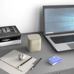 Sapho Gedy Seventy - Afvalbak Tafel, 1,2 L, Tortora 630852 -SANITINO WINKEL 79126835c6be0abfaf4c5a65