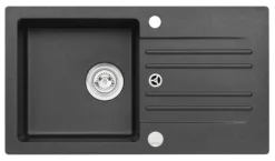 Alveus Sets - Set Granieten Spoelbak Cortina 140 En Keukenkraan Tonia, Carbon SETA735 -SANITINO WINKEL 795a60fe44a512e75eab7f04