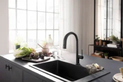 Hansgrohe Aqittura M91 - Keukenmengkraan Met Uittrekbare Uitloop En Filterkop, Mat Zwart 76803670 -SANITINO WINKEL 7abea50a4f3741e20cf68a31