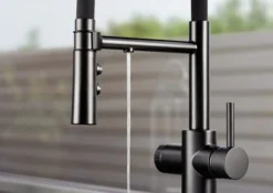 Blanco Catris S - Keukenkraan Met Filterfunctie En Flexibele Uitloop, Mat Zwart 526707 -SANITINO WINKEL 80d65754fb6c35a4a8165158