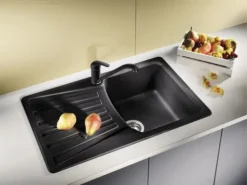 Blanco Daras - Keukenraan, Zwart 526152 -SANITINO WINKEL 82ba09012ec2962359f766e6