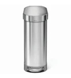 Simplehuman Afvalemmers - Afvalbak Slim 45 L, Gebrosteld Rvs CW2044 -SANITINO WINKEL 82e6989af11f0545baf7218f
