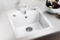 Blanco Dalago 5 - Silgranit Spoelbak, 52x51 Cm, Draaiknopbediening, Wit 518524 7 Blanco Dalago 5 - Silgranit Spoelbak, 52x51 Cm, Draaiknopbediening, Wit 518524 -SANITINO WINKEL 84ca0137628a02797c23a8ba