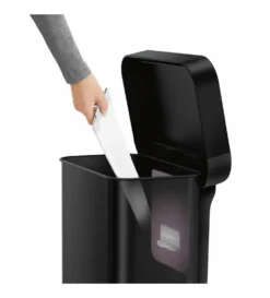 Simplehuman Afvalemmers - Afvalbak 45 L, Met Zakvak, Mat Zwart CW2092 13 Simplehuman Afvalemmers - Afvalbak 45 L, Met Zakvak, Mat Zwart CW2092 -SANITINO WINKEL 857b302ce627522cb93b027a
