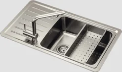 Alveus Galeo - Spoelbak, 86x50 Cm, Draaiknopbediening, Rvs 1128554 -SANITINO WINKEL 8ee1ef0f4d511237ff3ab309