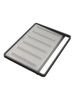 Hansgrohe Toebehoren - Schuifbare Lekbak, RVS 40962800