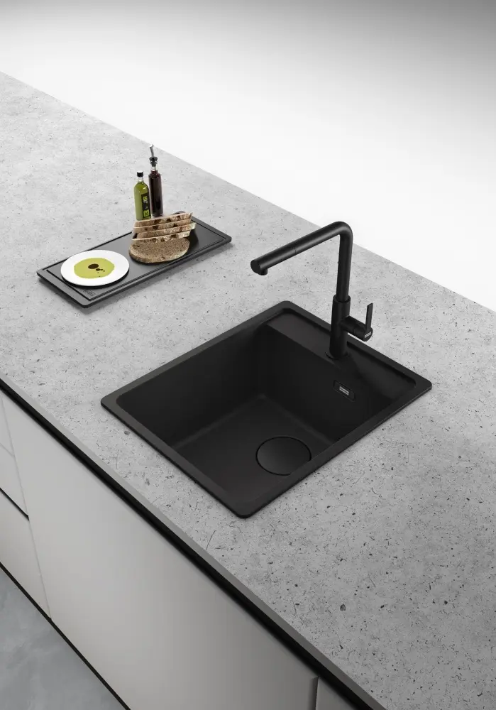 Franke Maris Slim - Keukenkraan FS 2842.901, Met Uittrekbare Vuistdouche, Mat Zwart 115.0728.394 7 Franke Maris Slim - Keukenkraan FS 2842.901, Met Uittrekbare Vuistdouche, Mat Zwart 115.0728.394 - Afbeelding 5