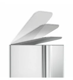 Simplehuman Afvalemmers - Afvalbak 5 L, Met Zakvak, Geborsteld Roestvrij Staal CW2096 -SANITINO WINKEL 90b98c8144fe841eb12b72b7