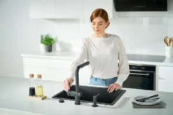 Franke Active New - Keukenkraan FN 6110.901, Met Uittrekbare Handdouche, Mat Zwart 115.0653.382 -SANITINO WINKEL 910f45ed3899650b4c6425b3