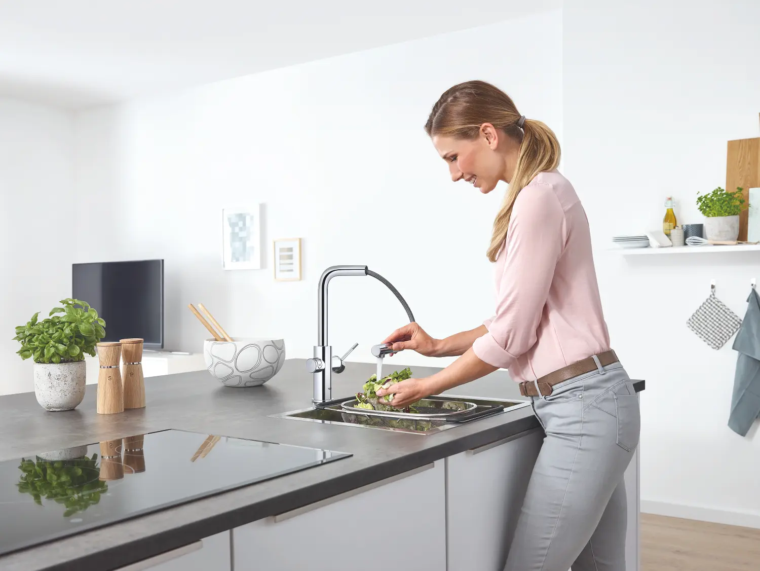 Grohe Blue Home - Keukenkraan Met Filterset En Koeler, Chroom 31539000 8 Grohe Blue Home - Keukenkraan Met Filterset En Koeler, Chroom 31539000 - Afbeelding 6