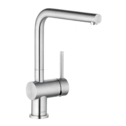 Kludi L Steel - Keukenkraan, Geborsteld Rvs 45803F877