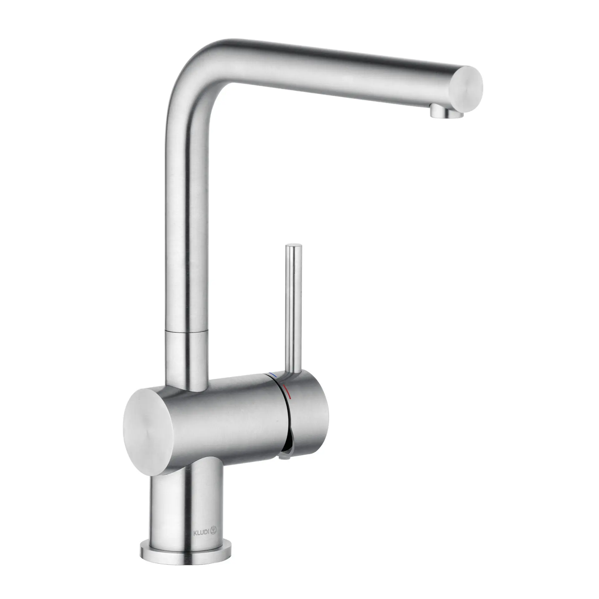 Kludi L Steel - Keukenkraan, Geborsteld Rvs 45803F877 3 Kludi L Steel - Keukenkraan, Geborsteld Rvs 45803F877
